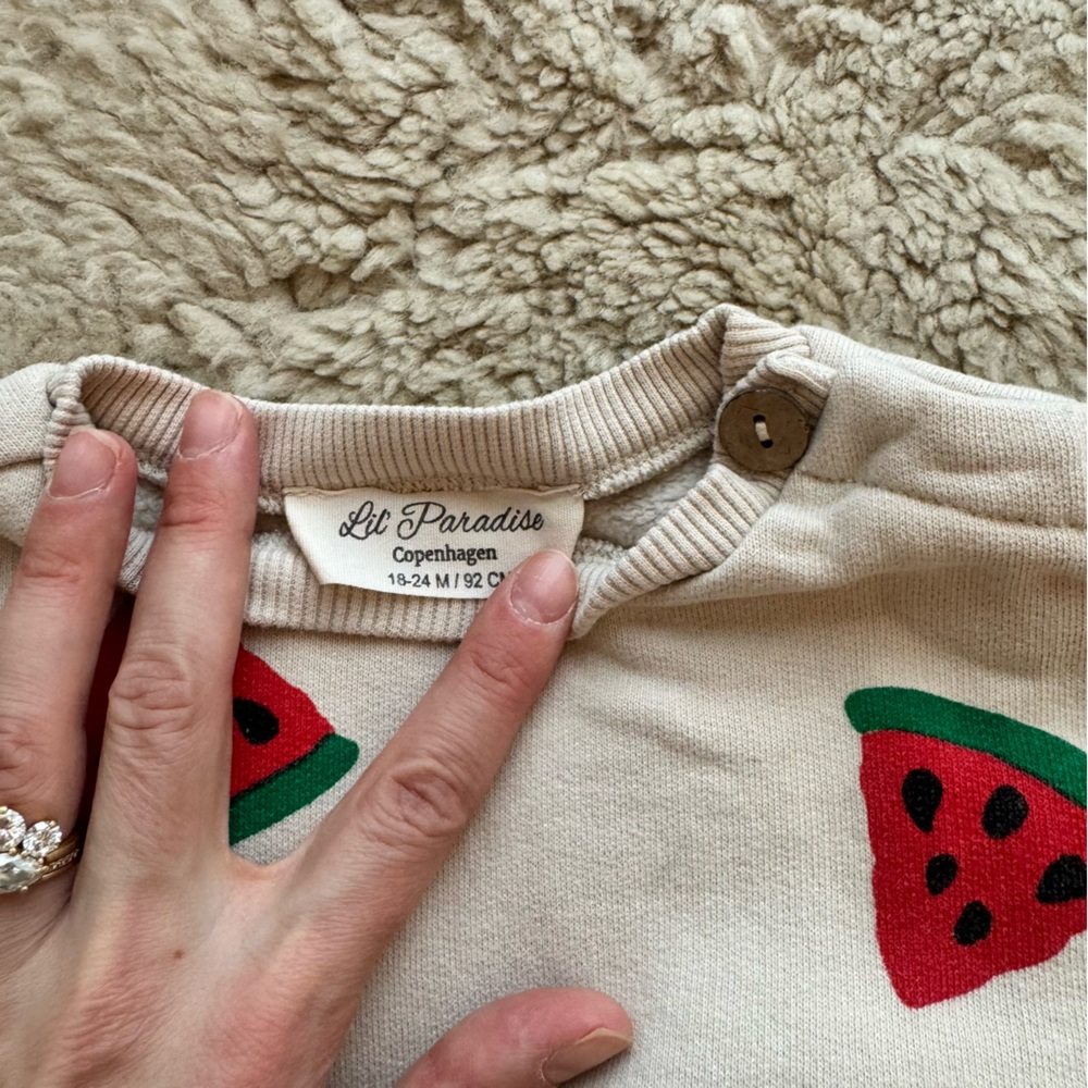 Lil Paradise Copenhagen Watermelon Mania Sweat Set - Picture 13 of 16